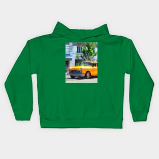 Cars - Vintage Checkered Cab Kids Hoodie